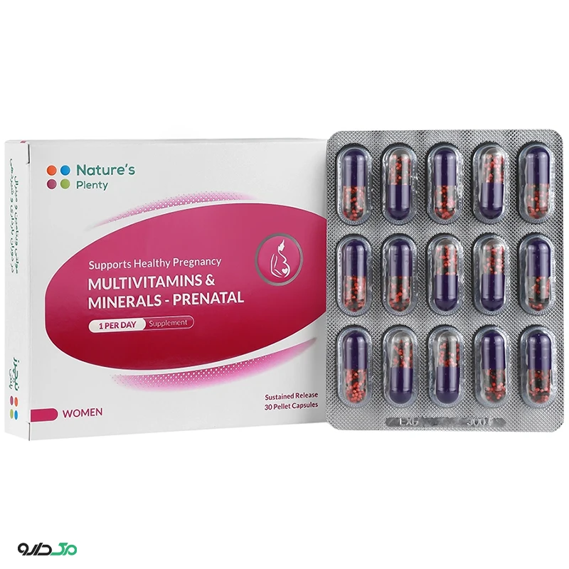 مولتی ویتامین و مینرال دوران بارداری و شیردهی نیچرز پلنتی